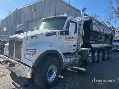 2023 Kenworth T880 12x4 Camion-benne à cinq essieux