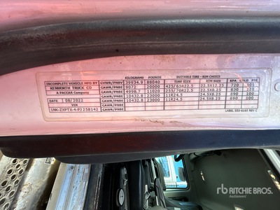 2023 Kenworth T880 10x4 Quad/A-kiepwagen