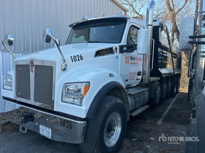 2023 Kenworth T880 12x4 Camion-benne à cinq essieux