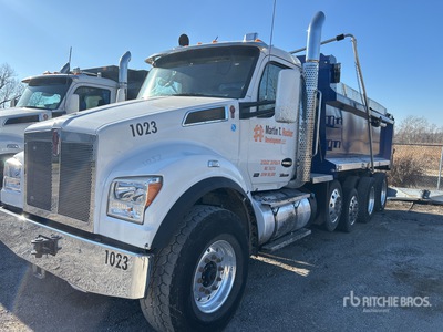 2023 Kenworth T880 10x4 Camion à benne quatre essieux