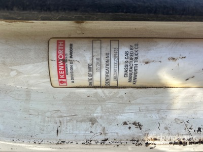 2019 Kenworth T880 12x4 Five Axle Dump Truck