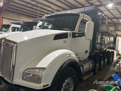 2019 Kenworth T880 12x4 Camion-benne à cinq essieux