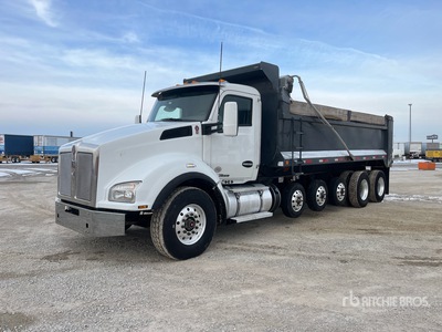 2019 Kenworth T880 12x4 Five Axle Dump Truck