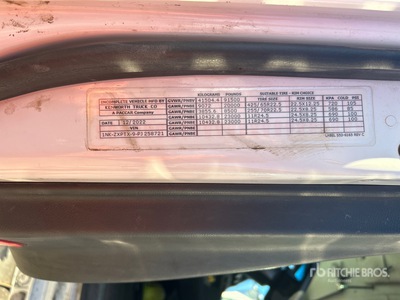 2023 Kenworth T880 12x4 Vijfassige kiepwagen