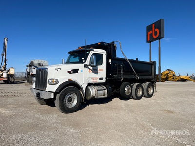 2023 Peterbilt 567 8x4 Tri/A Dump Truck