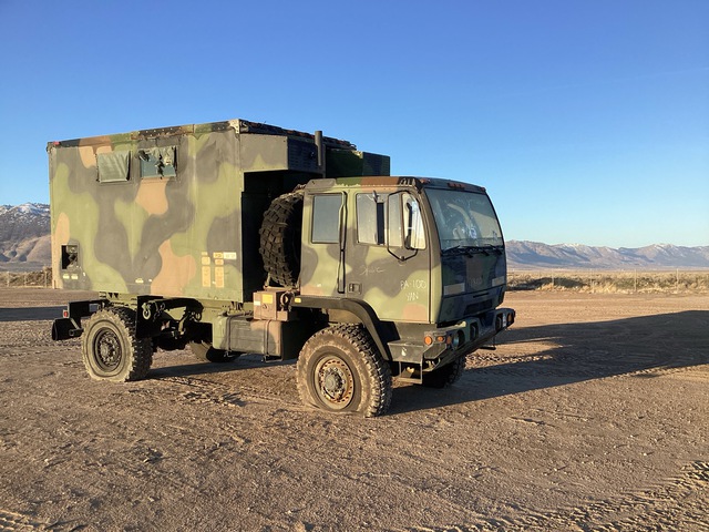 2007 Stewart & Stevenson M1079A1 LMTV 4x4 Van Truck