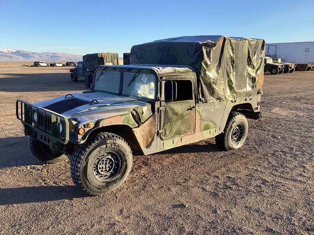 2006 AM General M1097R1 HMMWV 2 Door Soft Top w/Truck Body