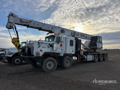 Weldco Hydro-lift WHL45TC100 45 ton Straight Boom on 2013 Kenwoth C500 10x6 Twin-Steer Sleeper Boom Truck (Inoperable)
