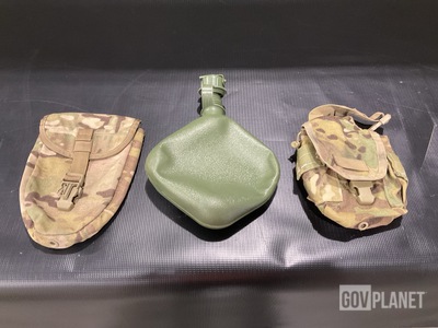 (226) General Purpose Canteen Pouches, (52) Water Canteens & Assorted Items
