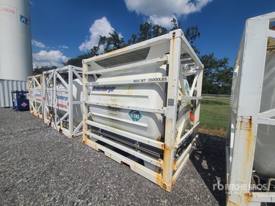 2001 Chart 2,000 Gal Skidded Offshore N2 Tank