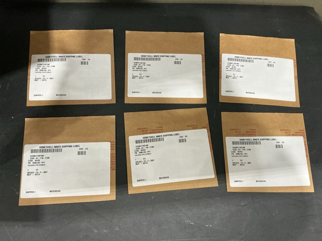 (165) Honeywell 2606136-011 Preformed Packings
