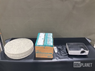 (5) Copy Paper, (1) Overhead Projector, (15) Floor Pads & Assorted Items