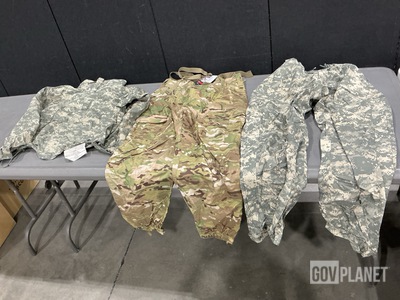 (77) Pairs of Trousers, (62) Jackets & (2) Parkas