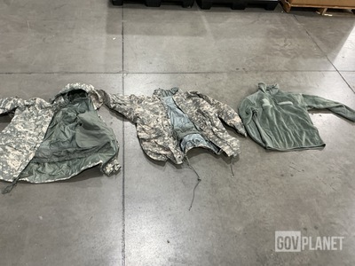 (17) Jackets, (9) Parkas, (2) Pairs of Trousers, (1) Pair of Gloves