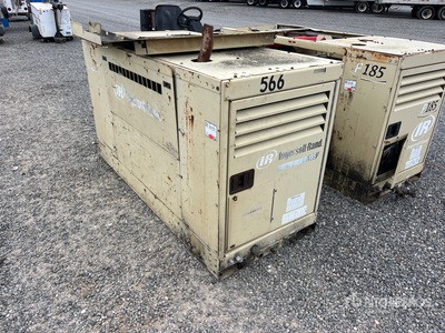 2005 Ingersoll Rand P185WJDU Skid-Mounted Luftkompressor