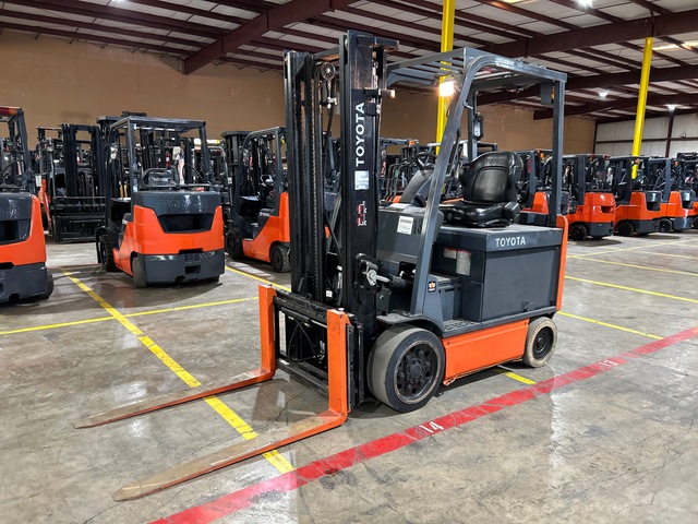 2020 Toyota 8FBCU30 5490 lb Electric Forklift