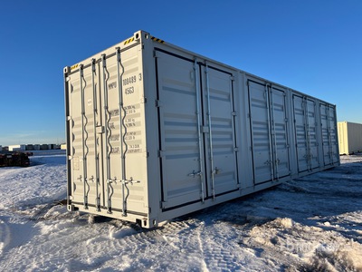 2025 40 ft High Cube Multi-Door Storage Container