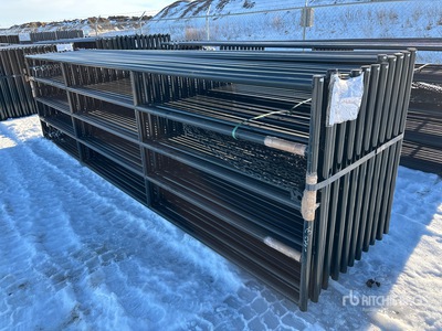 Quantity of (24) 2025 BYT RG16 16 ft x 4 ft Ranch Livestock Gate (Unused)