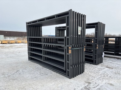 Quantity of (16) 2025 BYT 12 ft Frame Livestock Gate (Unused)