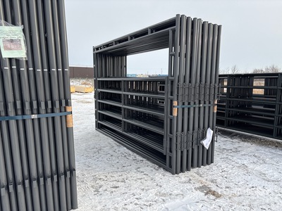 Quantity of (16) 2025 BYT 12 ft 3 in Frame Livestock Gate (Unused)