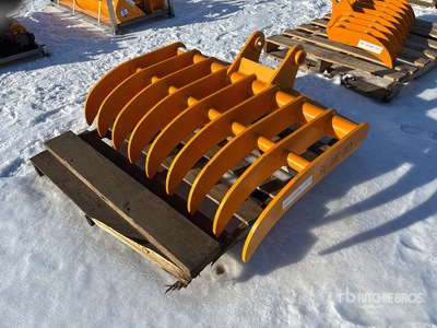 2026 GIYI 45 in Cat 307 Excavator Rake (Unused)