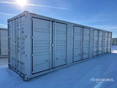2026 40 ft High Cube Multi-Door Storage Container