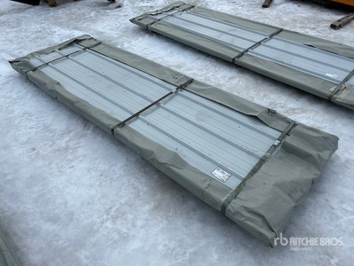 Quantity of (100) 2026 SKLP Galvalume Steel Siding Roofing (Unused)