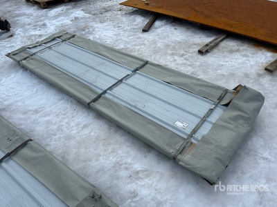 Quantity of (50) 2026 SKLP Galvalume Steel Siding Roofing (Unused)
