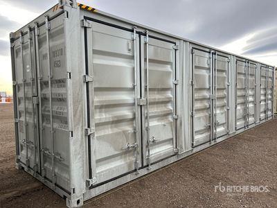2025 40 ft High Cube Multi-Door Storage Container
