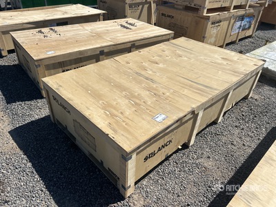 2026 SDLANCH SDLGM1220F Galvanized Metal Livestock Shelter (Unused)