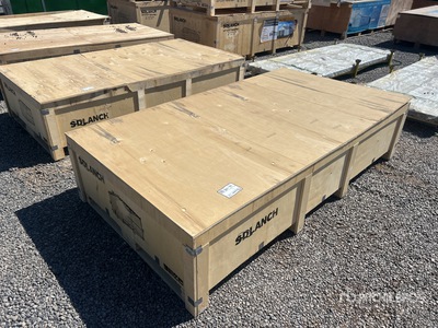 2026 SDLANCH SDLGM1220F Galvanized Metal Livestock Shelter (Unused)