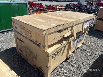 2026 SDGRAND SDL2533DGMS 33 ft x 25 ft Double Garage Metal Shed Divers - Structure portative (Unused)