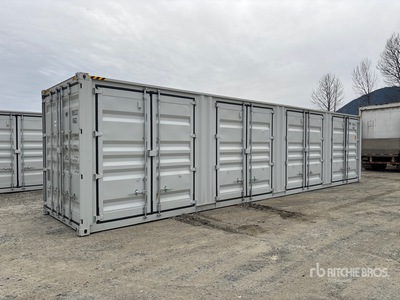 2026 40 ft High Cube Multi-Door Storage Container