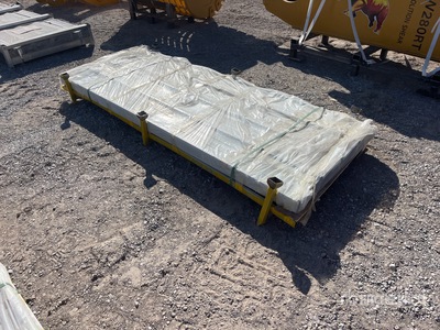 Quantity of (100) 2026 SDGRAND SDLGCSS 7 ft x 3 ft Metal Roof Sheets (Unused)