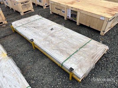 Quantity of (100) 2026 SDLANCH SDLGCSS Metal Roof Sheets (Unused)