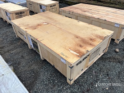 2026 SDLANCH SDLGM1220F 12 ft x 20 ft Galvanized Metal Livestock Shelter (Unused)