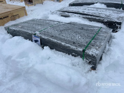 Quantity of (15) 2026 SDLANCH IRGPM Ground Protection Mats (Unused)