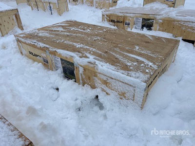 2026 SDLANCH SDLGM1220F Galvanized Metal Livestock Shelter (Unused)