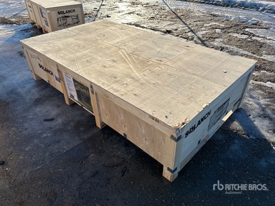 2026 SDLANCH SDLGM1220F 19 ft 2 in x 12 ft 2 in Galvanized Metal Livestock Shelter (Unused)