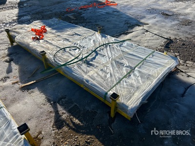 Quantity of (100) 2026 SDLANCH SDLGCSS 3 ft x 8 ft Metal Roof Sheets معدات بناء متنوعة (Unused)