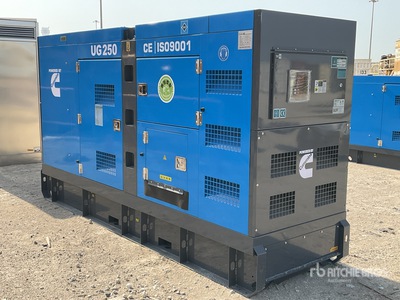 2025 Mackman UG250DC 250 kVA Skid-Mounted Generator Set (Unused)