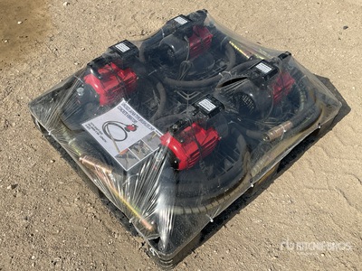 Quantity of (4) 2025 ZN-B Electric Qty of Concrete Vibrator (Unused)