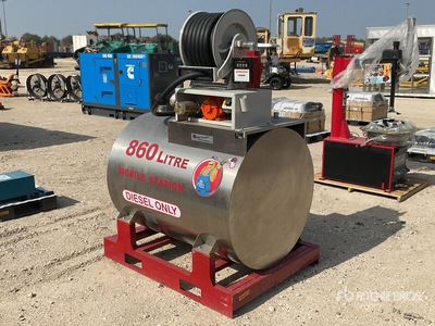 2025 Yuni D860DC 860 L Skid Mounted Steel Diesel 860 Liter with Pump Kraftstofftank (Unused)