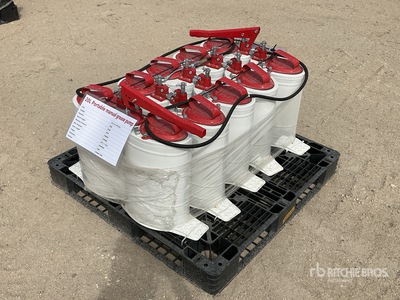 Quantity of (10) 2025 20L Qty of Manual Grease Pump (Unused)