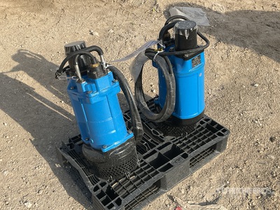 Quantity of (2) 2025 Electric Qty of 4" SAND PUMP (Unused)