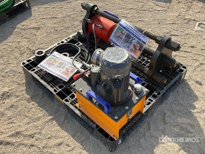 2025 DELEXI 100 Portable Hydraulic Track Pin Press Machine Shop Press (Unused)