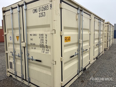 2026 20 ft Standard Multi-Door Container per stoccaggio