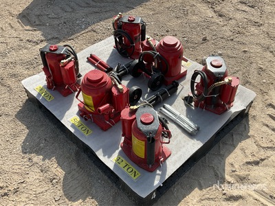 Quantity of (6) Pneumatic Floor Jack (Unused)