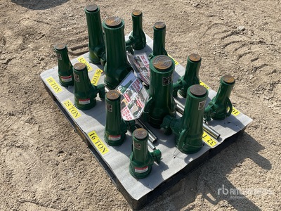 Quantity of (12) Workshop Screw Jack (Unused)