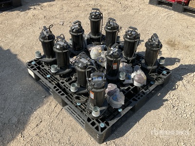 Quantity of (10) 2" Electric Sewage Pump (Unused)